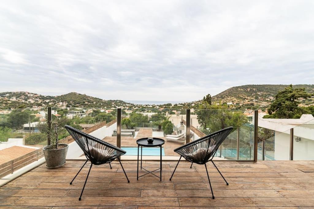 Magnificent, Deluxe Villa, Lagonisi, Athens Riviera Agios Nikolaos  Екстер'єр фото